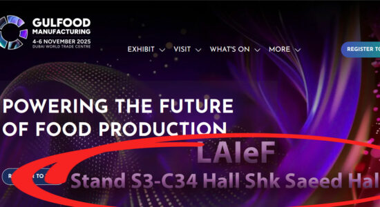 LAIeF will be at Gulfood Manufacturing 2025