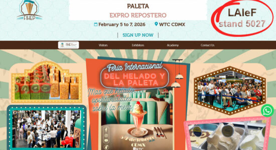 Meet LAIeF at the Feria Internacional del Helado y la Paleta 2026