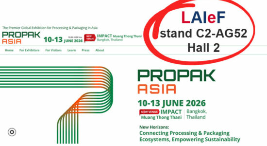 LAIeF will be at ProPak Asia 2026