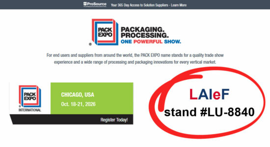 PACK EXPO International 2026: LAIeF will be in Chicago